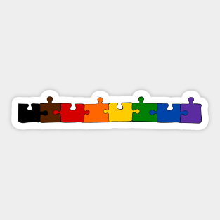 Pride Puzzle Sticker